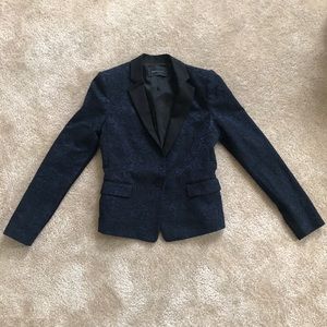 BCBGMaxAzria Navy and Black Blazer